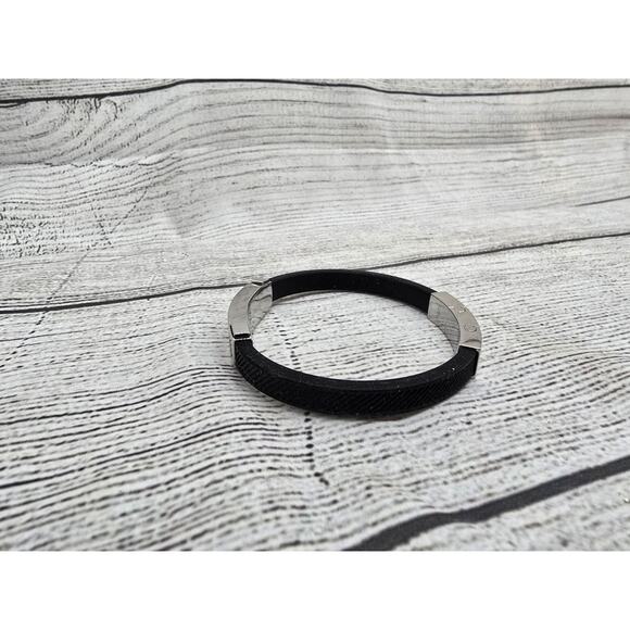 Emporio Armani Rubber & Steel Bracelet 37681 - Picture 2 of 13